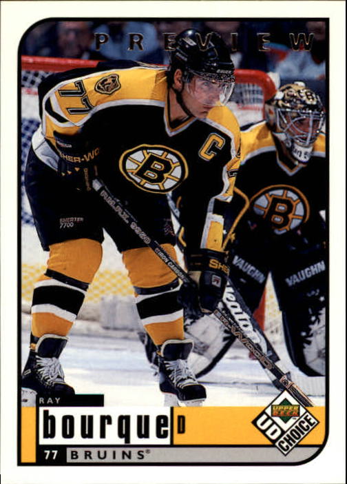 199899 UD Choice Preview 15 Ray Bourque NMMT