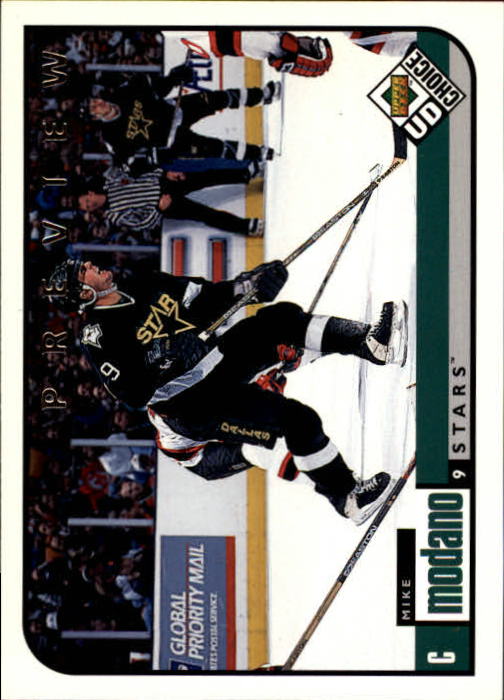 Mike Modano Cards (1990-2011) - Stars Red Wings - You Choose Your Cards