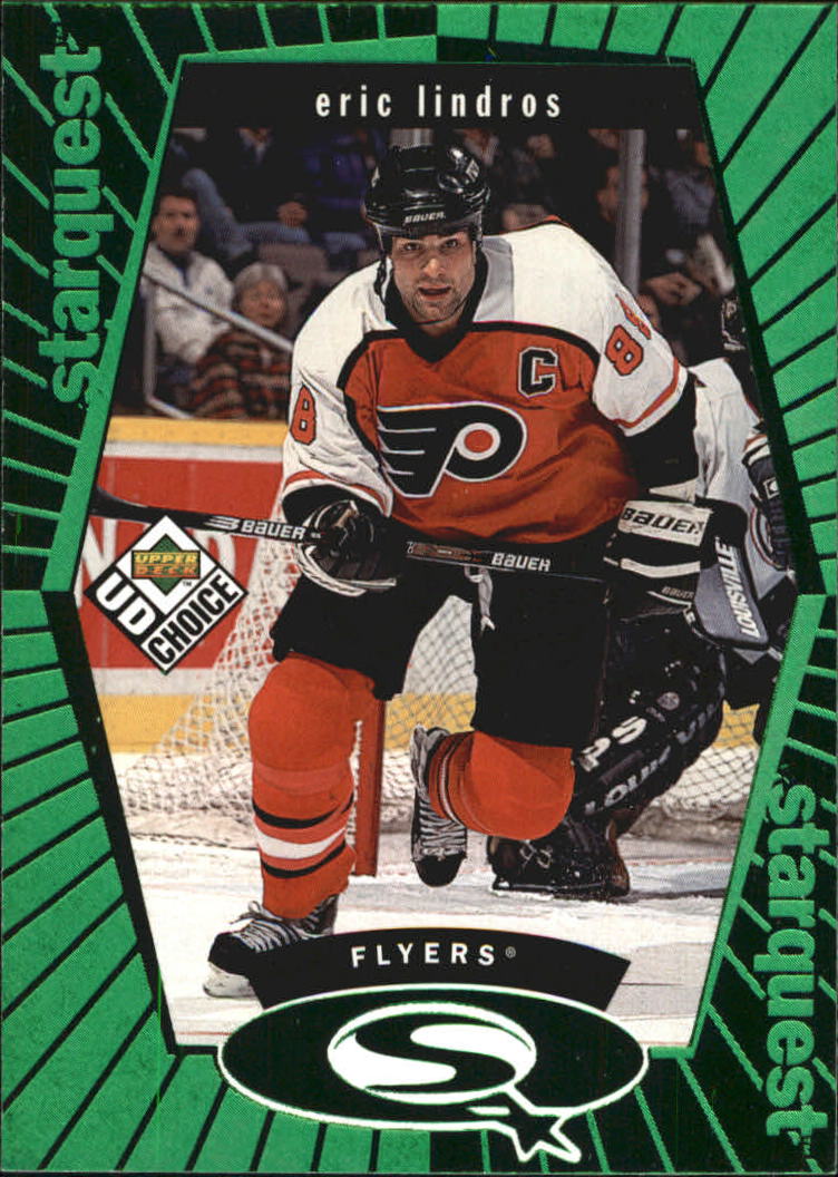 1998-99 UD Choice StarQuest Green #SQ28 Eric Lindros