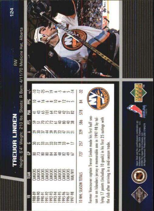 B1597- 1998-99 Upper Deck Hk Cards 1-420 +Rookies -You Pick- 15+ FREE US SHIP - Picture 45 of 449