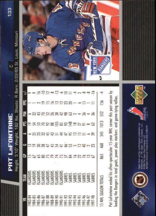 Sports Card Back