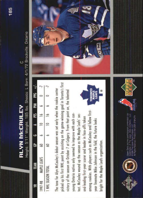B1597- 1998-99 Upper Deck Hk Cards 1-420 +Rookies -You Pick- 15+ FREE US SHIP - Picture 81 of 449