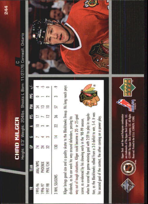 B1597- 1998-99 Upper Deck Hk Cards 1-420 +Rookies -You Pick- 15+ FREE US SHIP - Picture 157 of 449