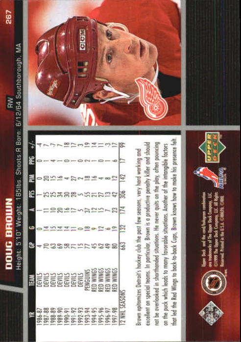 B1597- 1998-99 Upper Deck Hk Cards 1-420 +Rookies -You Pick- 15+ FREE US SHIP - Picture 197 of 449