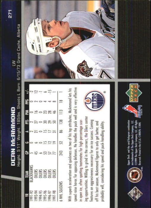 B1597- 1998-99 Upper Deck Hk Cards 1-420 +Rookies -You Pick- 15+ FREE US SHIP - Picture 205 of 449