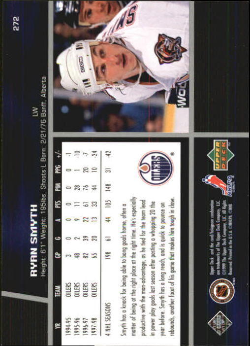 B1597- 1998-99 Upper Deck Hk Cards 1-420 +Rookies -You Pick- 15+ FREE US SHIP - Picture 207 of 449