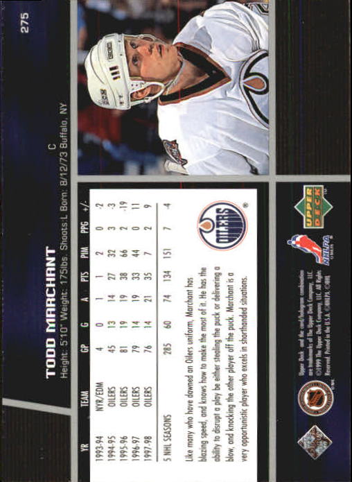 B1597- 1998-99 Upper Deck Hk Cards 1-420 +Rookies -You Pick- 15+ FREE US SHIP - Picture 213 of 449