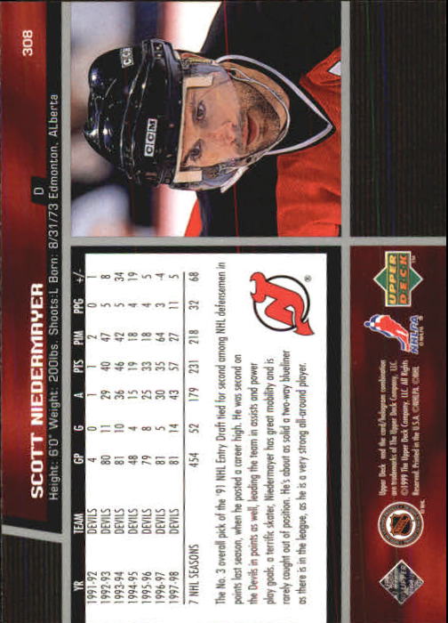 B1597- 1998-99 Upper Deck Hk Cards 1-420 +Rookies -You Pick- 15+ FREE US SHIP - Picture 271 of 449