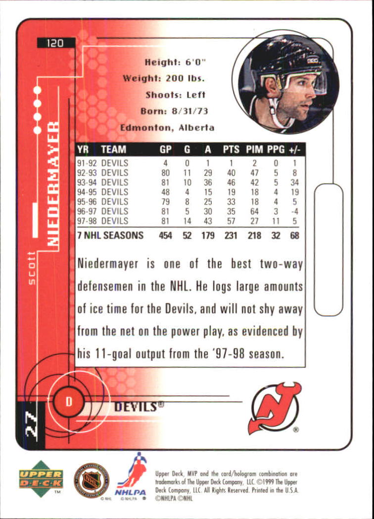 A2307- 1998-99 Upper Deck MVP Hk 1-220 + Einsätze -du Pick- 15 + Gratis US - Bild 241 von 441