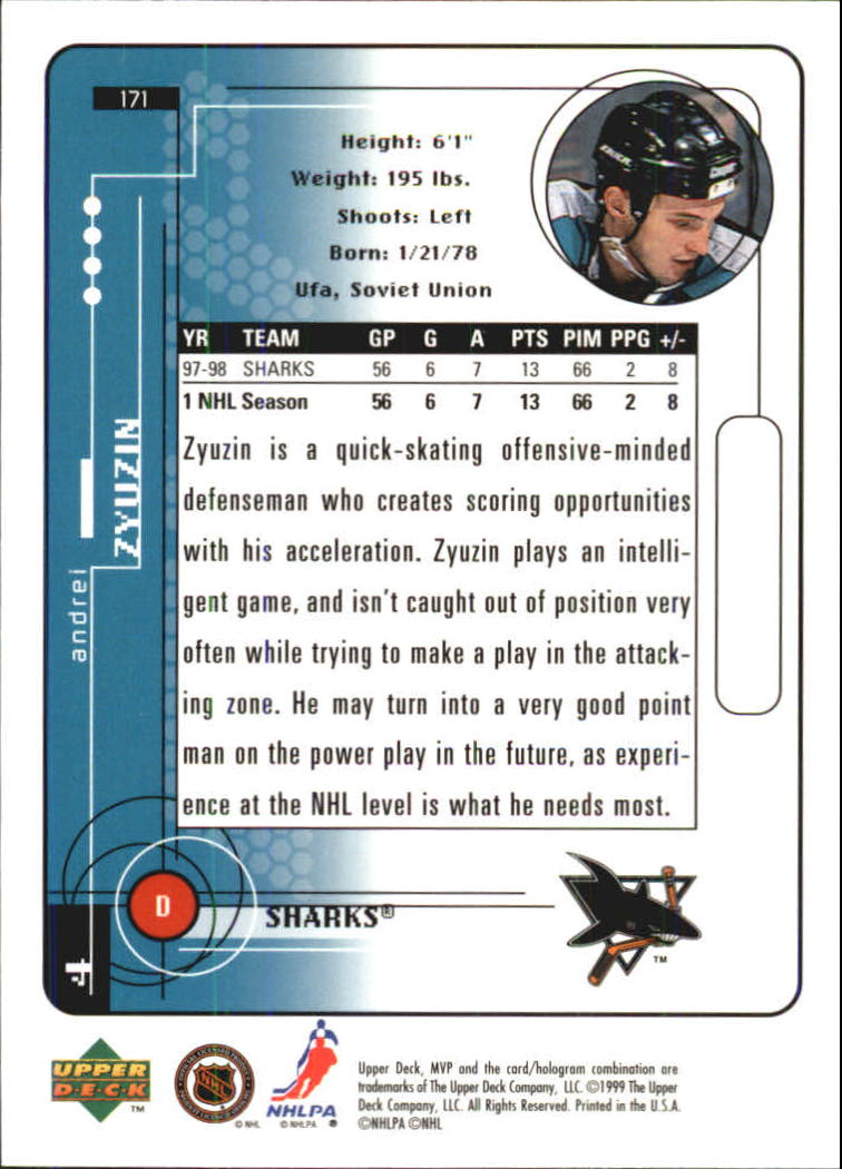 A2307- 1998-99 Upper Deck MVP Hk 1-220 + Einsätze -du Pick- 15 + Gratis US - Bild 341 von 441