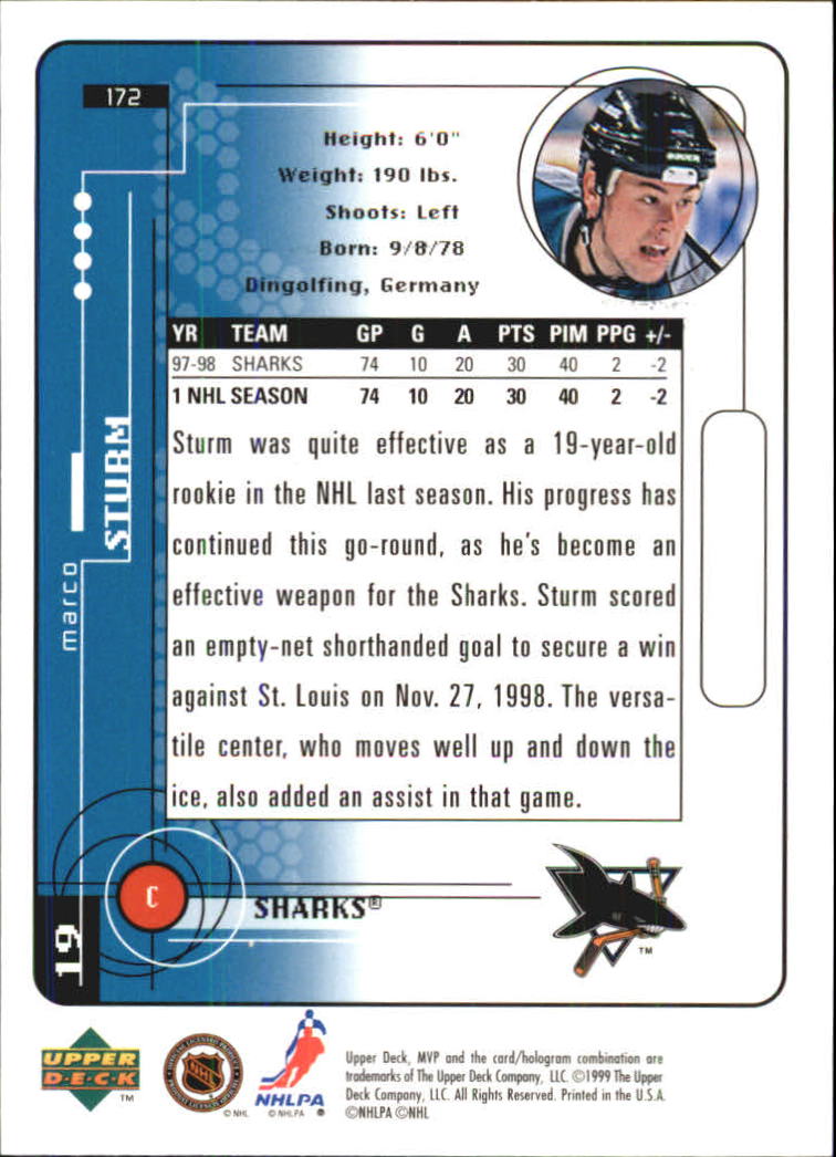 A2307- 1998-99 Upper Deck MVP Hk 1-220 + Einsätze -du Pick- 15 + Gratis US - Bild 343 von 441