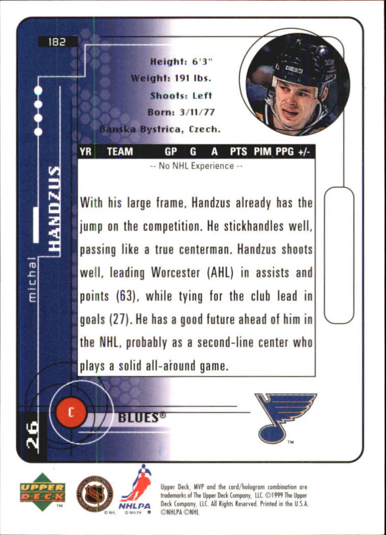 A2307- 1998-99 Upper Deck MVP Hk 1-220 + Einsätze -du Pick- 15 + Gratis US - Bild 363 von 441
