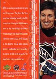 1998-99 Upper Deck MVP Snipers #S2 Wayne Gretzky back image