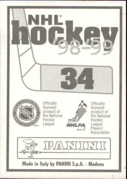 Sports Card Back