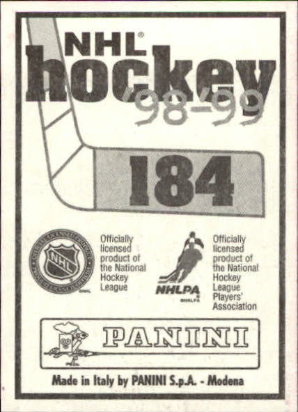 Sports Card Back