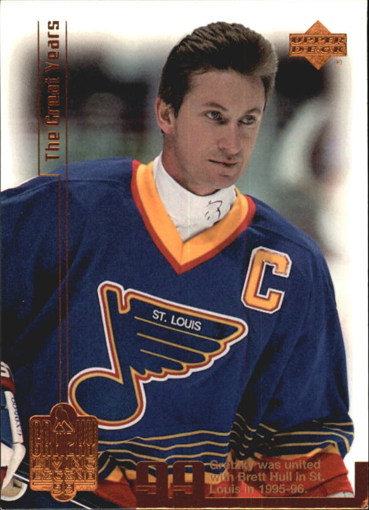 1999 Wayne Gretzky Living Legend #27 Wayne Gretzky 1995-96