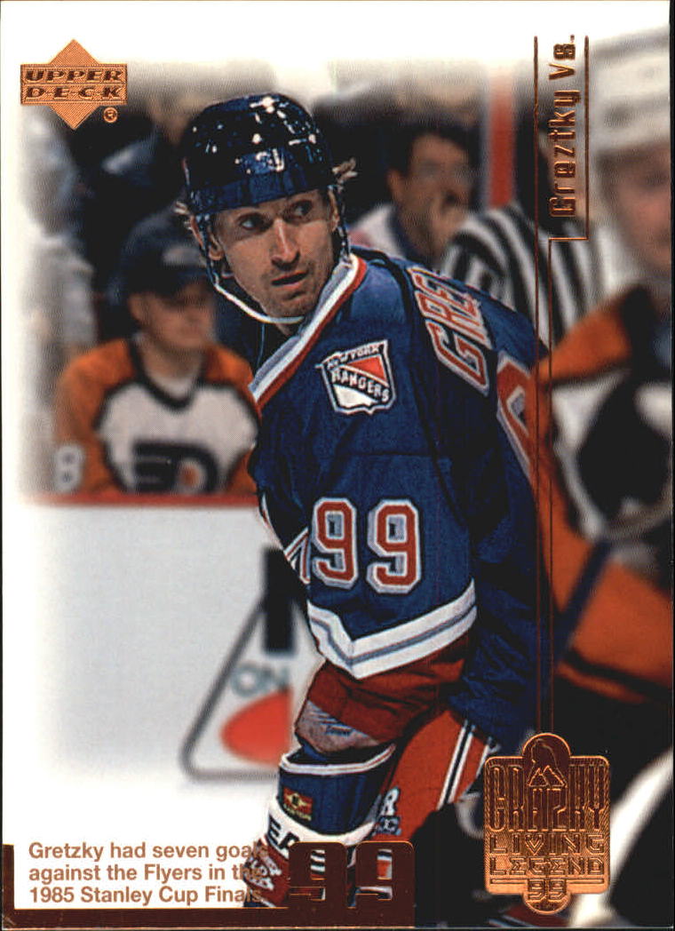 1999 Wayne Gretzky Living Legend #49 Wayne Gretzky Philadelphia - NM-MT ...