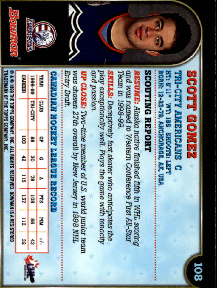 Sports Card Back