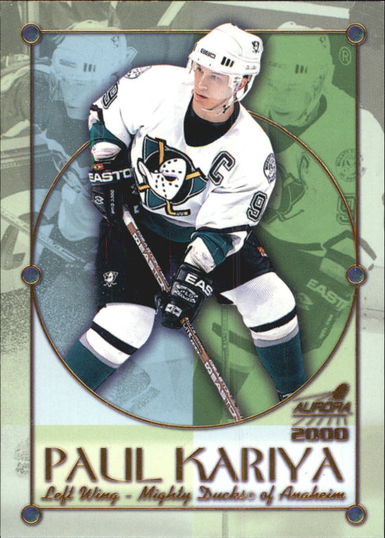 1999-00 Aurora Championship Fever #1 Paul Kariya