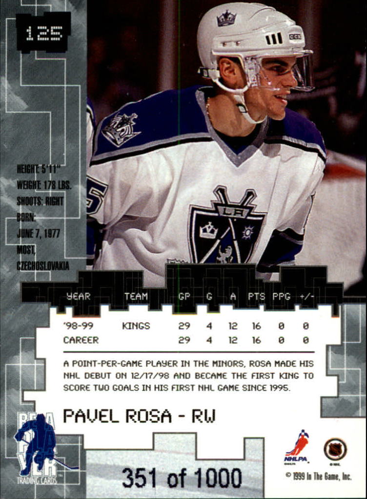 A4982- 1999-00 BAP Millennium Ruby Hk Cards 1-250 -You Pick- 15+ FREE US SHIP - Picture 165 of 329