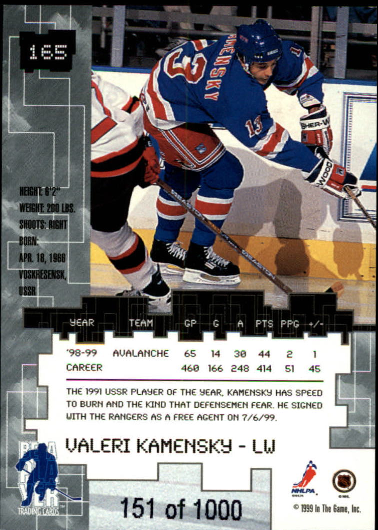 A4982- 1999-00 BAP Millennium Ruby Hk Cards 1-250 -You Pick- 15+ FREE US SHIP - Picture 231 of 329