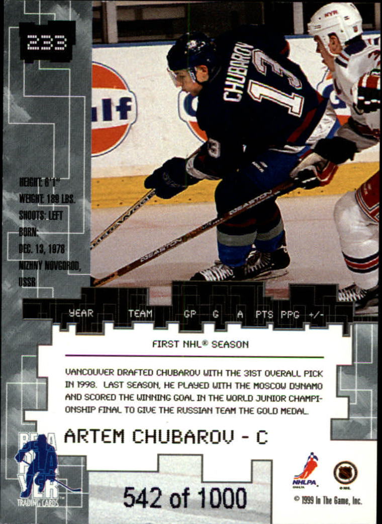 A4982- 1999-00 BAP Millennium Ruby Hk Cards 1-250 -You Pick- 15+ FREE US SHIP - Picture 321 of 329