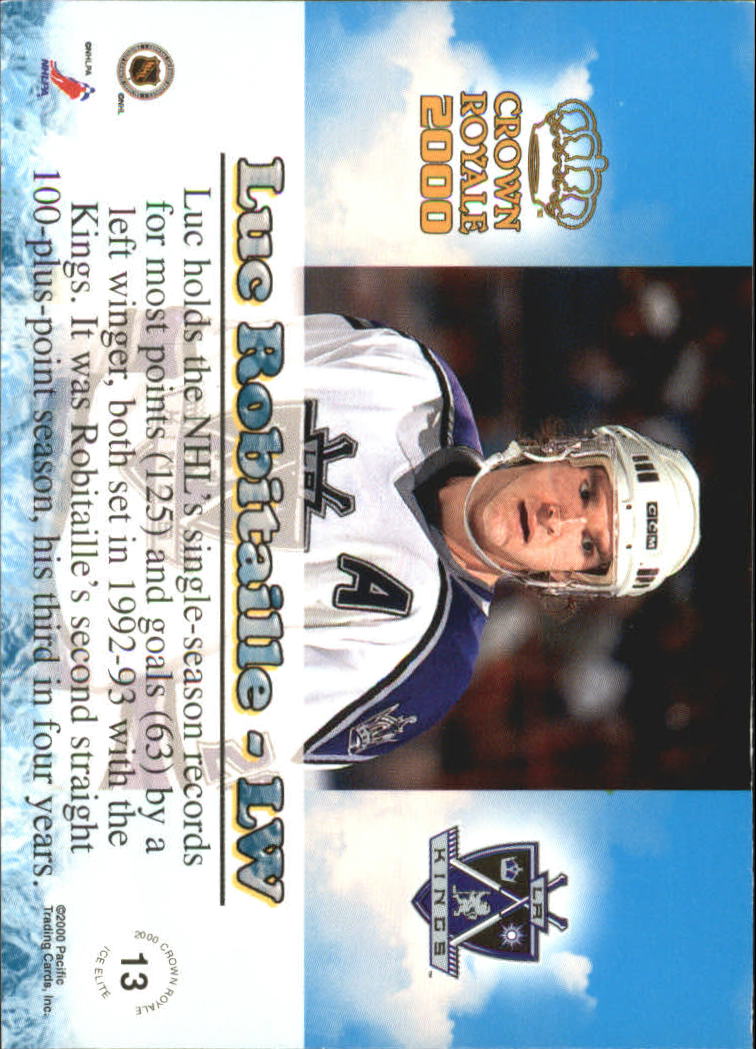 A6003- 1999-00 Crown Royale HK #s 1-144 +Inserts -You Pick- 15+ FREE US SHIP - Picture 217 of 277