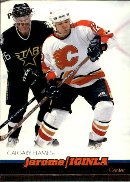 Jarome Iginla Signed 2000/01 Aurora Card #24 Calgary Flames