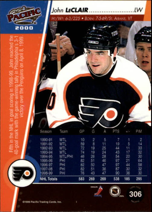 1999-00 Pacific - #437 Peter Bondra