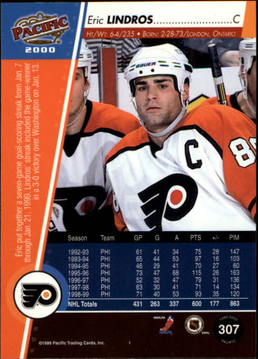 1999-00 Pacific - #437 Peter Bondra