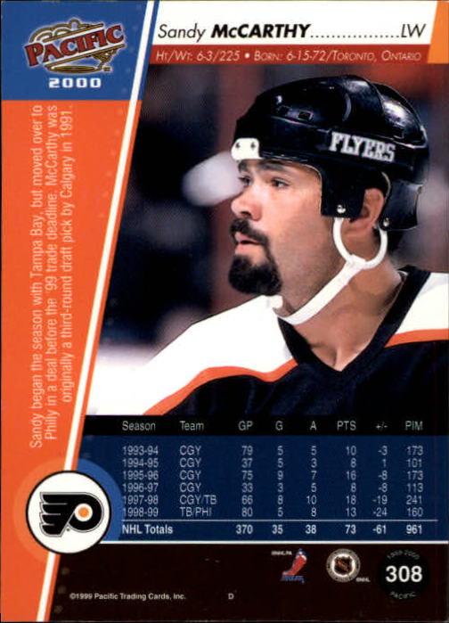 1999-00 Pacific - #437 Peter Bondra