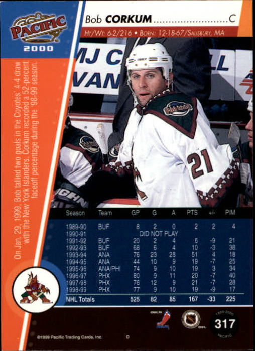 1999-00 Pacific - #437 Peter Bondra