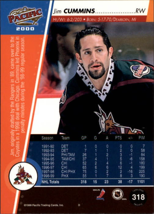 1999-00 Pacific - #437 Peter Bondra