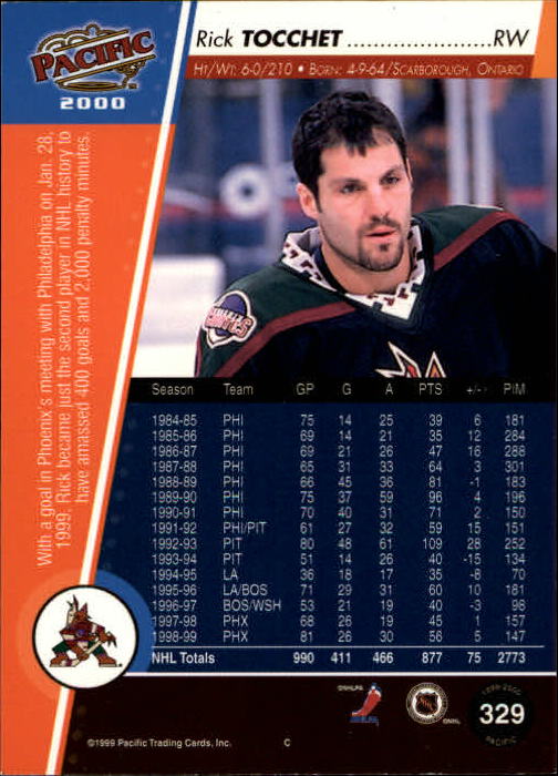 1999-00 Pacific - #437 Peter Bondra