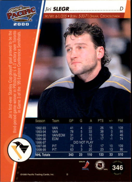 1999-00 Pacific - #437 Peter Bondra