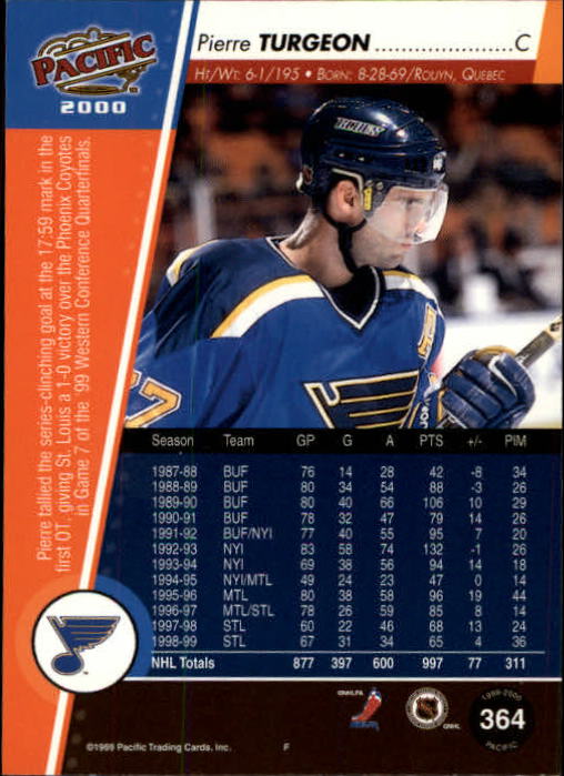 1999-00 Pacific - #437 Peter Bondra