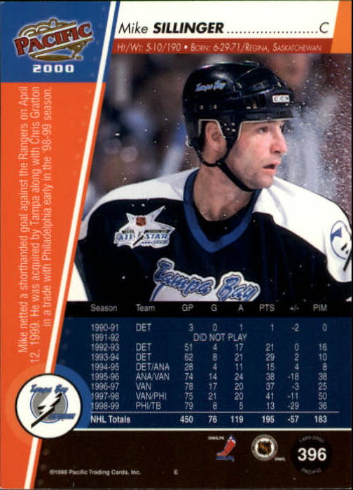 A5566- 1999-00 Pacific Hockey #s 251-450 +Inserts -You Pick- 15+ FREE US SHIP - Picture 223 of 371