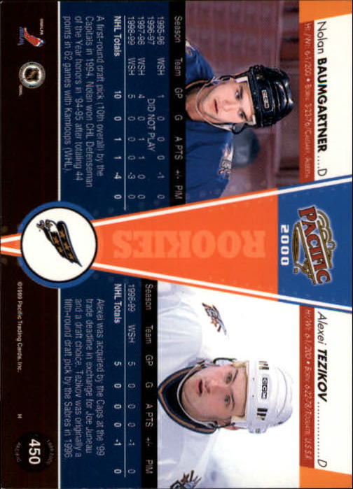 A5566- 1999-00 Pacific Hockey #s 251-450 +Inserts -You Pick- 15+ FREE US SHIP - Picture 317 of 371