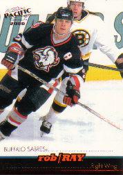 1999-00 Pacific Red #43 Rob Ray