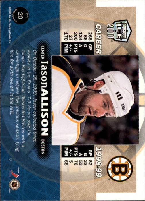 1999-00 Pacific Dynagon Ice - #26 Joe Thornton