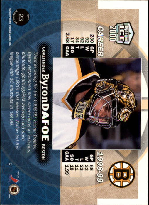 1999-00 Pacific Dynagon Ice - #26 Joe Thornton