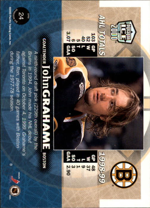 1999-00 Pacific Dynagon Ice - #26 Joe Thornton