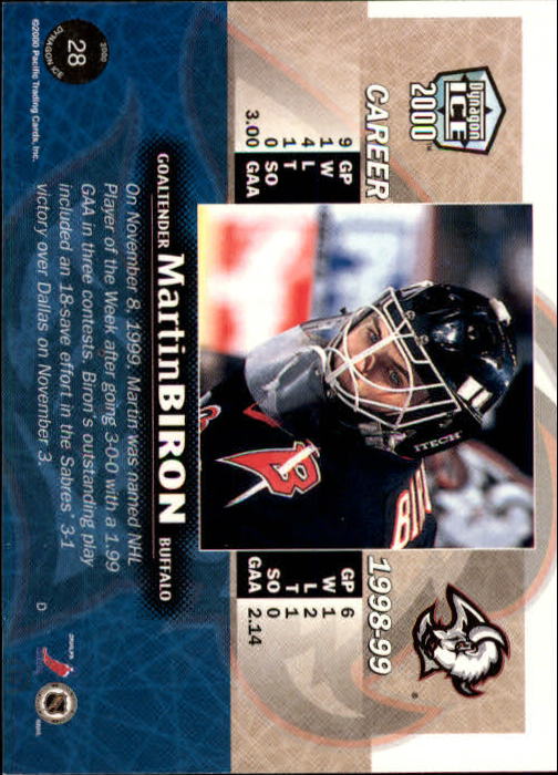 1999-00 Pacific Dynagon Ice - #26 Joe Thornton