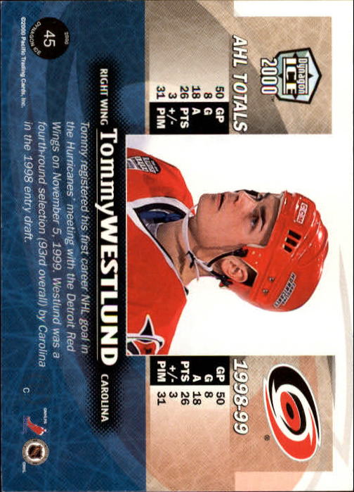 1999-00 Pacific Dynagon Ice - #26 Joe Thornton