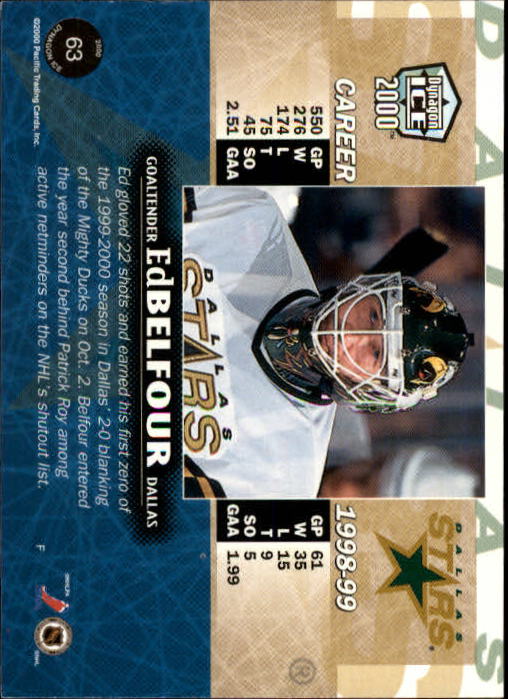 1999-00 Pacific Dynagon Ice - #26 Joe Thornton