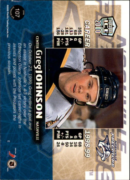 A9009- 1999-00 Pacific Dynagon Ice Hk Cards 1-204 -You Pick- 15+ FREE US SHIP - Picture 209 of 407
