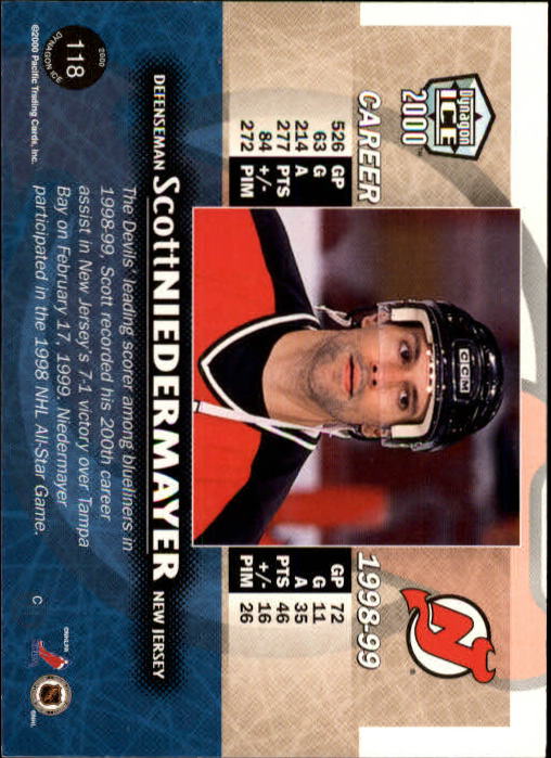 A9009- 1999-00 Pacific Dynagon Ice Hk Cards 1-204 -You Pick- 15+ FREE US SHIP - Picture 231 of 407