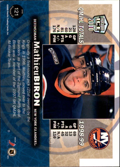 A9009- 1999-00 Pacific Dynagon Ice Hk Cards 1-204 -You Pick- 15+ FREE US SHIP - Picture 237 of 407