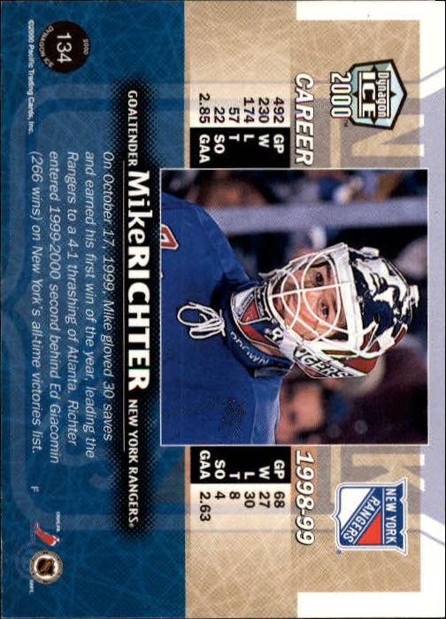 A9009- 1999-00 Pacific Dynagon Ice Hk Cards 1-204 -You Pick- 15+ FREE US SHIP - Picture 263 of 407