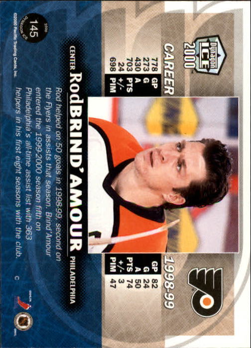 A9009- 1999-00 Pacific Dynagon Ice Hk Cards 1-204 -You Pick- 15+ FREE US SHIP - Picture 285 of 407